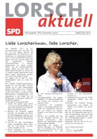 Lorsch aktuell September 2017